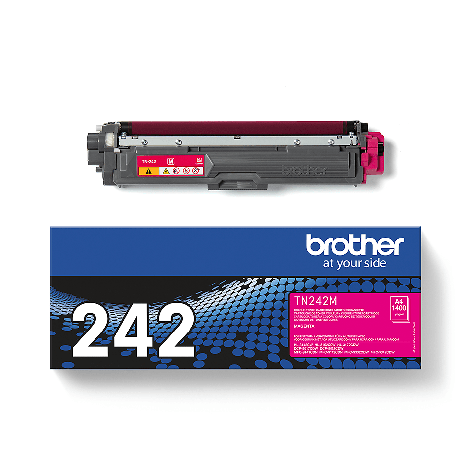 Toner Brother TN-242M magenta (1.400 Seiten n.ISO/IEC 19798)