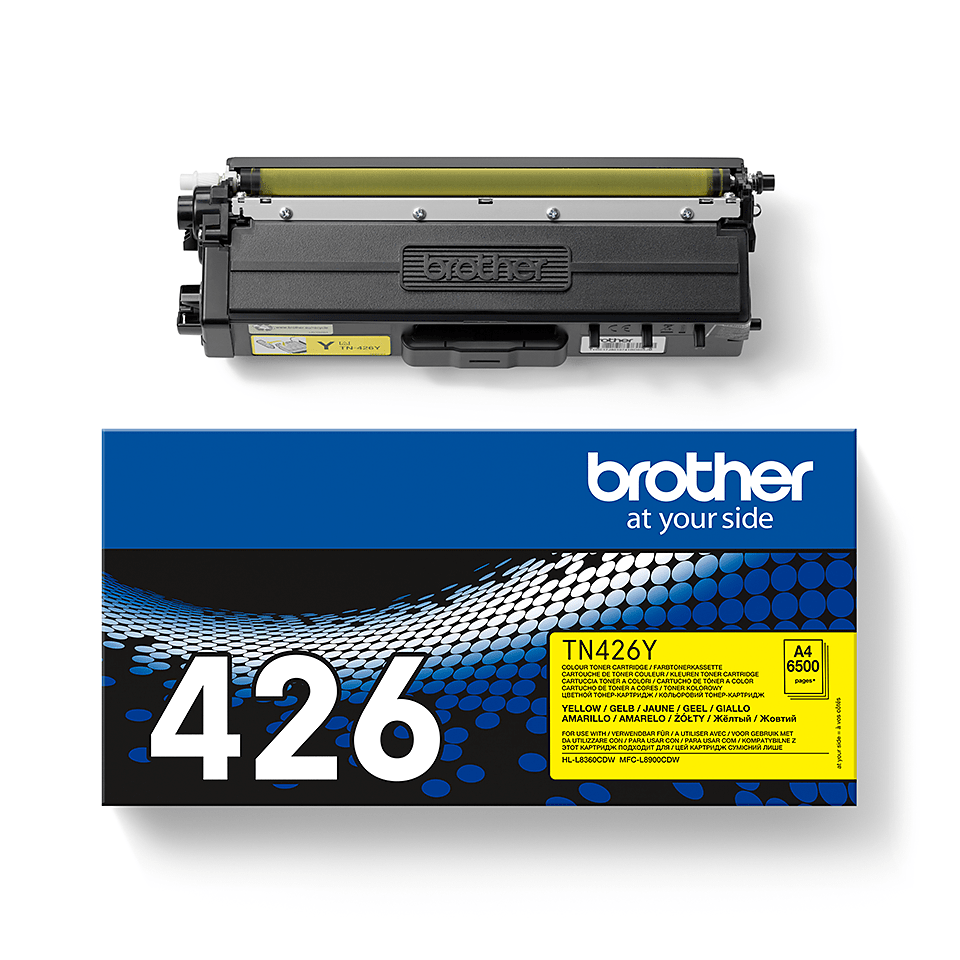 Toner Brother TN-426Y gelb (6.500 Seiten n.ISO/IEC 19798)
