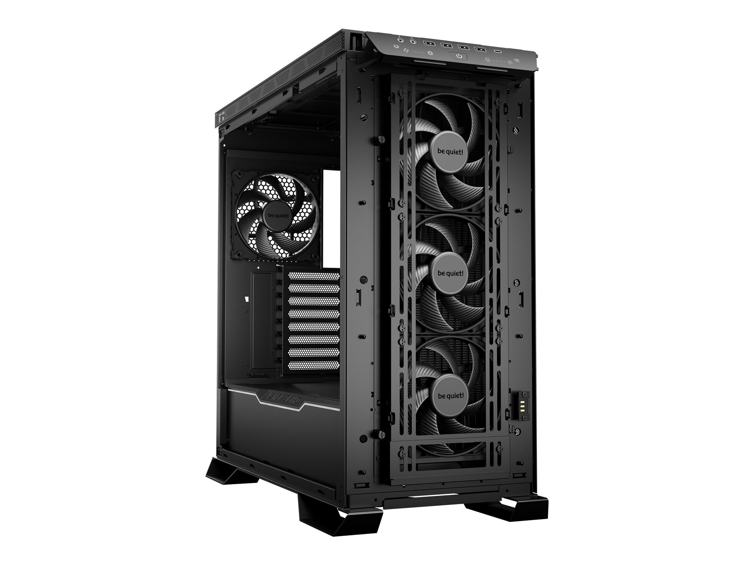 Gehäuse BeQuiet Dark Base Pro 901 Miditower ATX black Window