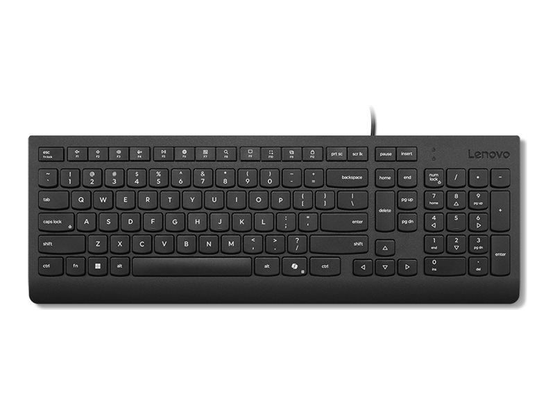 Tastatur Lenovo Essential USB schwarz