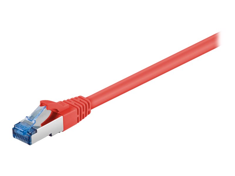 Patchkabel Goobay Cat6A S/FTP 10m rot halogenfrei 500MHz