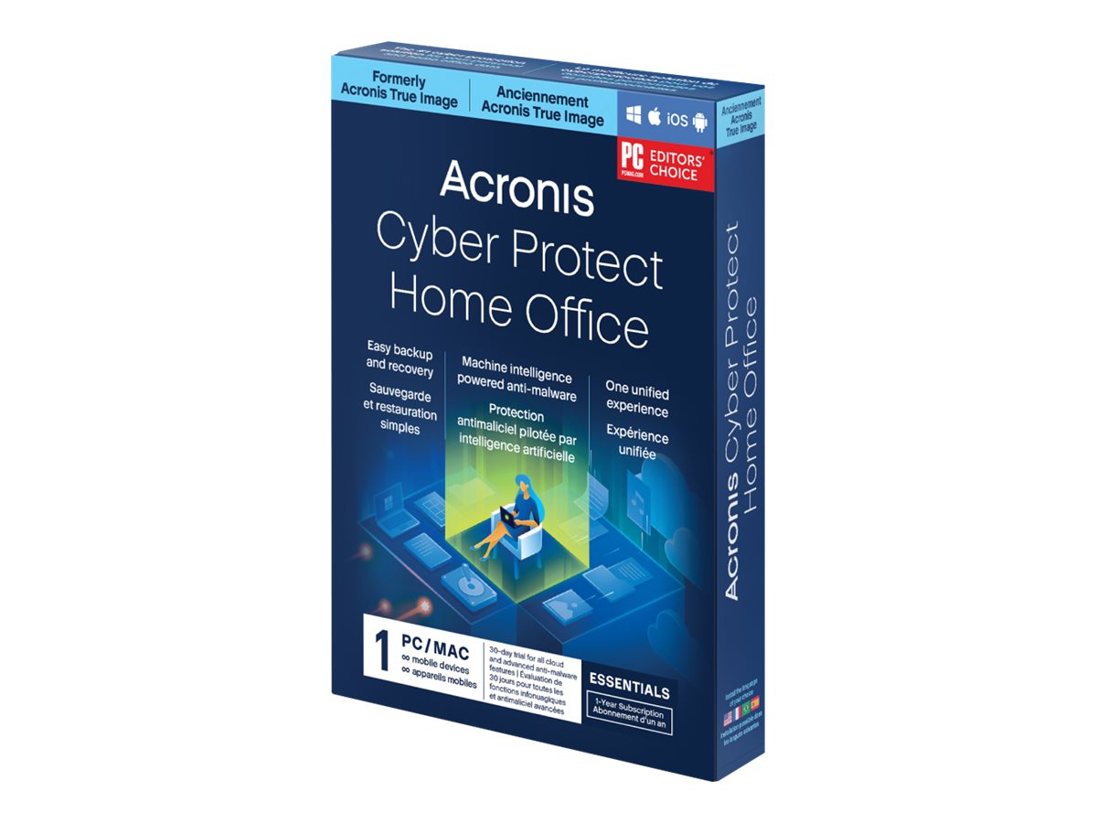 Software Acronis Cyber Protect Home Office Essentials 1 Jahr