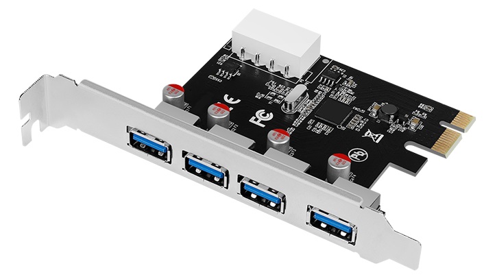 Controller LogiLink PCIe USB3.0 4x extern