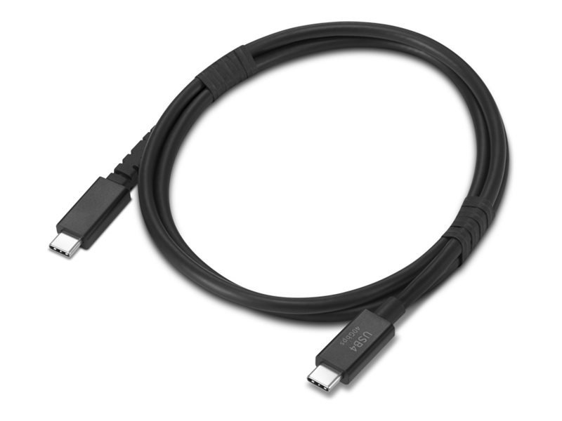 USB-Kabel Lenovo USB4 Type-C m/m 1,0m 240W 80GBit/s