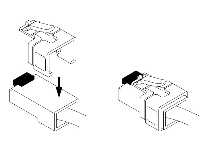 Zubehör DeLock RJ45 Reparatur Clip Starter Set
