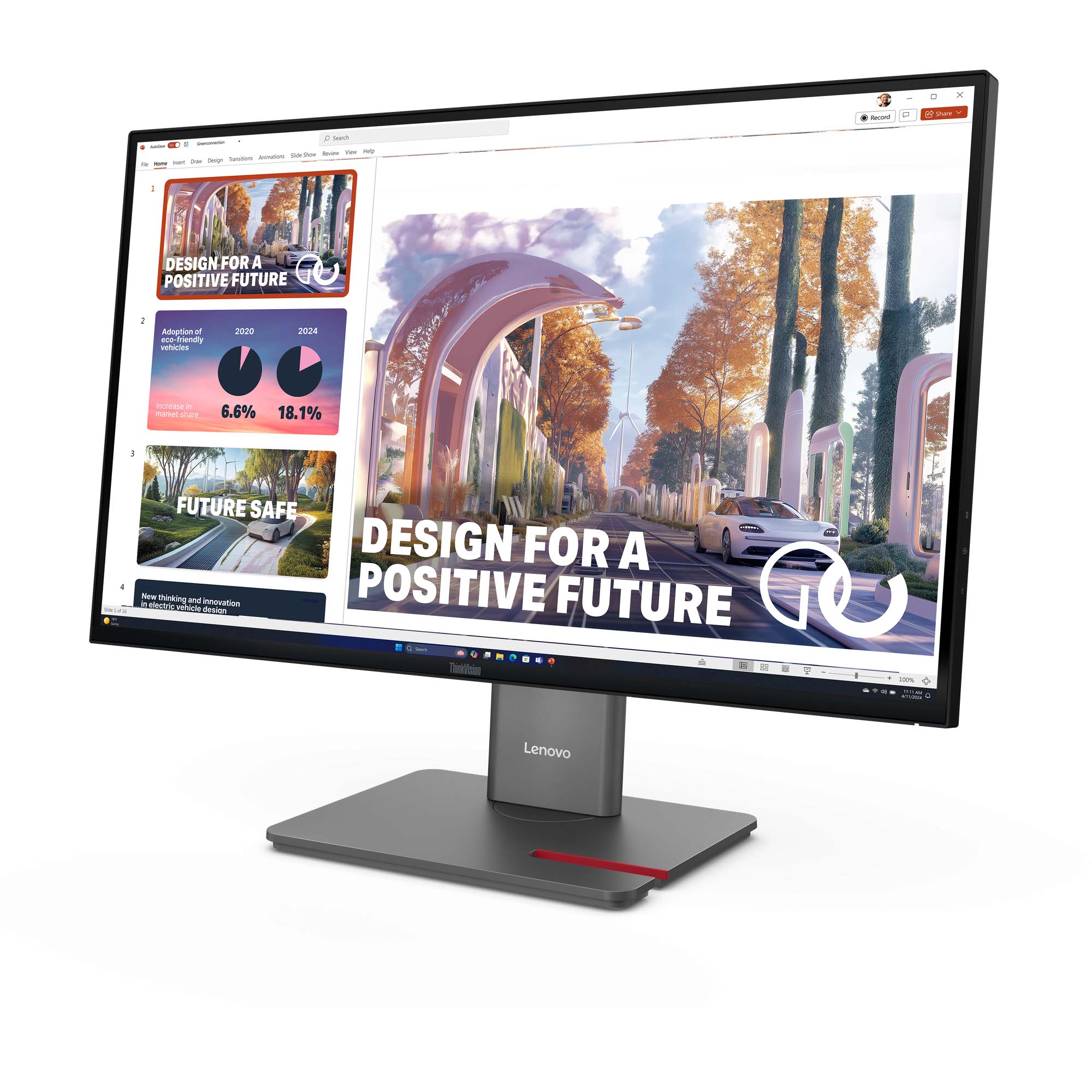 TFT-Monitor Lenovo ThinkVision P27QD-40 68,6cm (27-Zoll) QHD