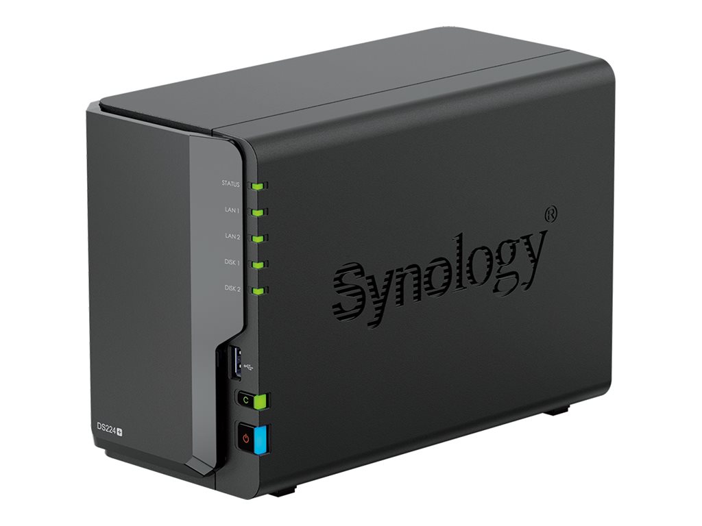 NAS Synology DiskStation DS224+ 2x3,5-Zoll LAN