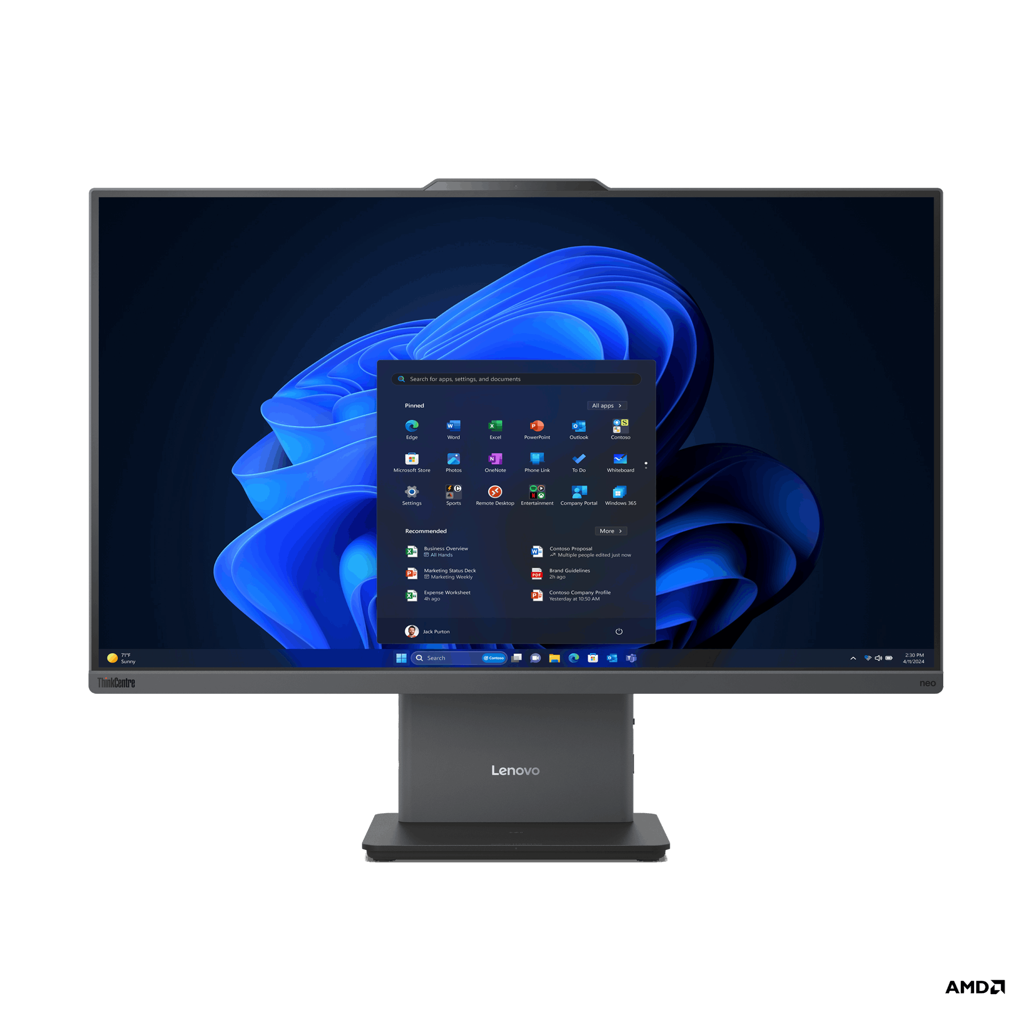 All-In-One-PC Lenovo neo 55a G6 AMD Ryzen 5 220