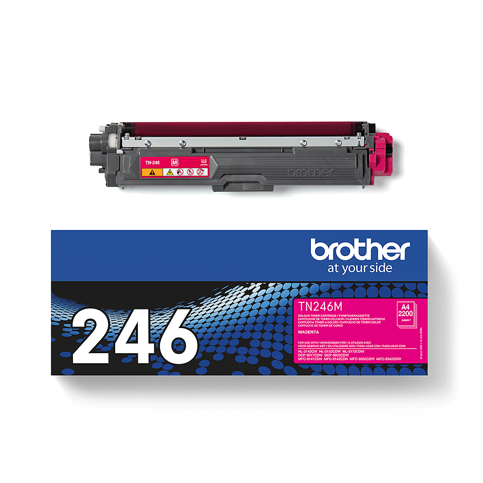Toner Brother TN-246M magenta (2.200 Seiten n.ISO/IEC 19798)