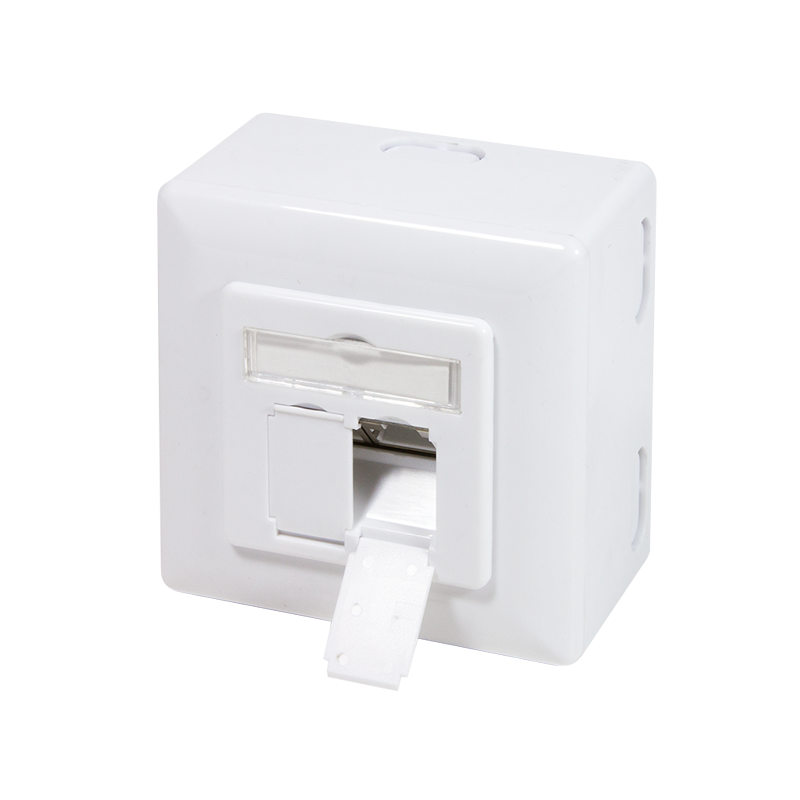 Netzwerkdose Logilink Cat6A 2xRJ45 Universaldose
