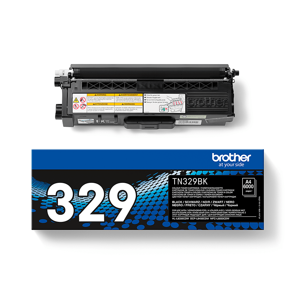 Toner Brother TN-329BK schwarz (6.000 Seiten n.ISO/IEC 19798)