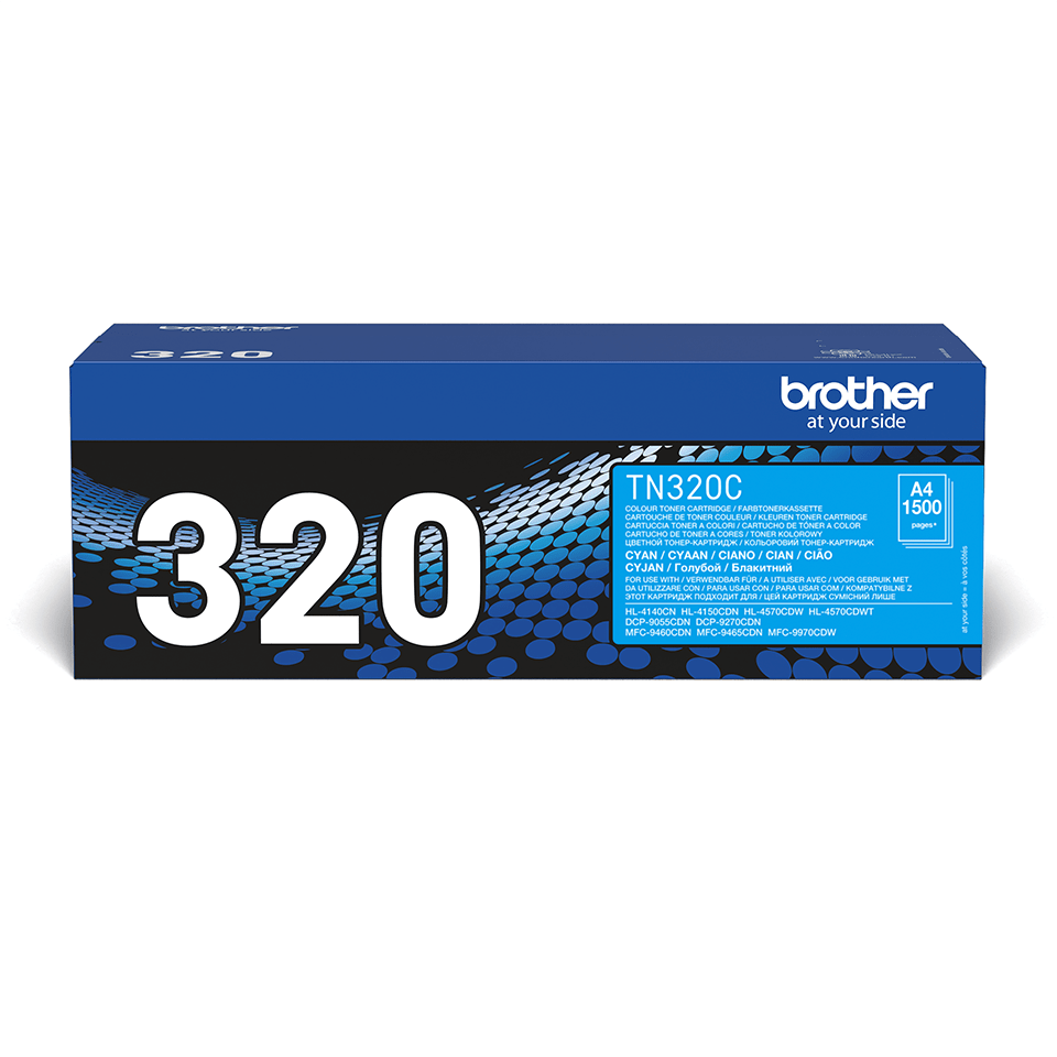 Toner Brother TN-320C cyan (1.500 Seiten n.ISO/IEC 19752)