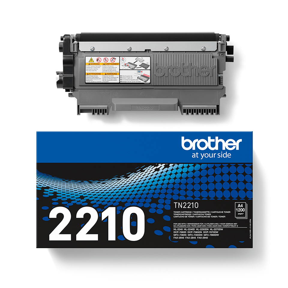 Toner Brother TN-2210 schwarz (1.200 Seiten n.ISO/IEC 19752)
