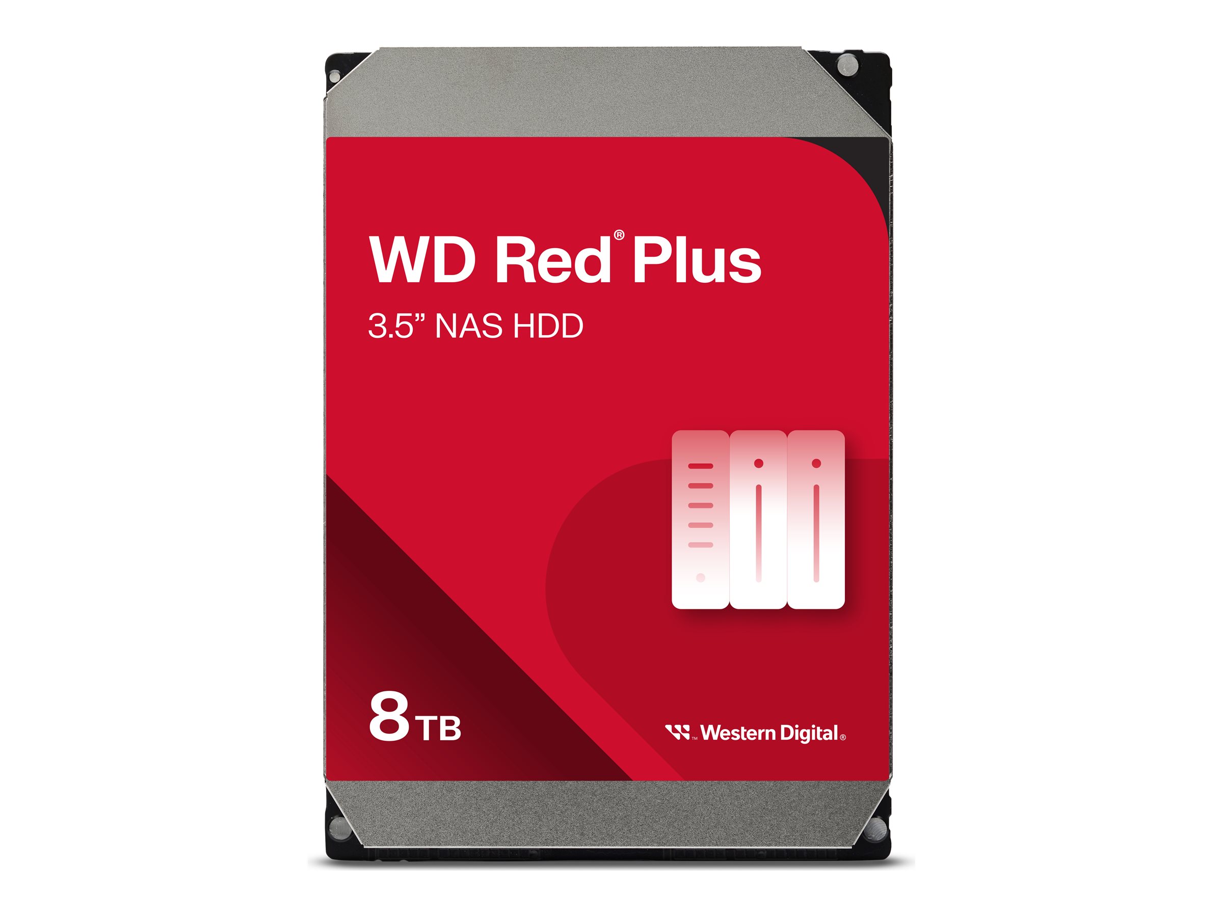 Festplatte WD Red Plus 3,5-Zoll SATA 8TB