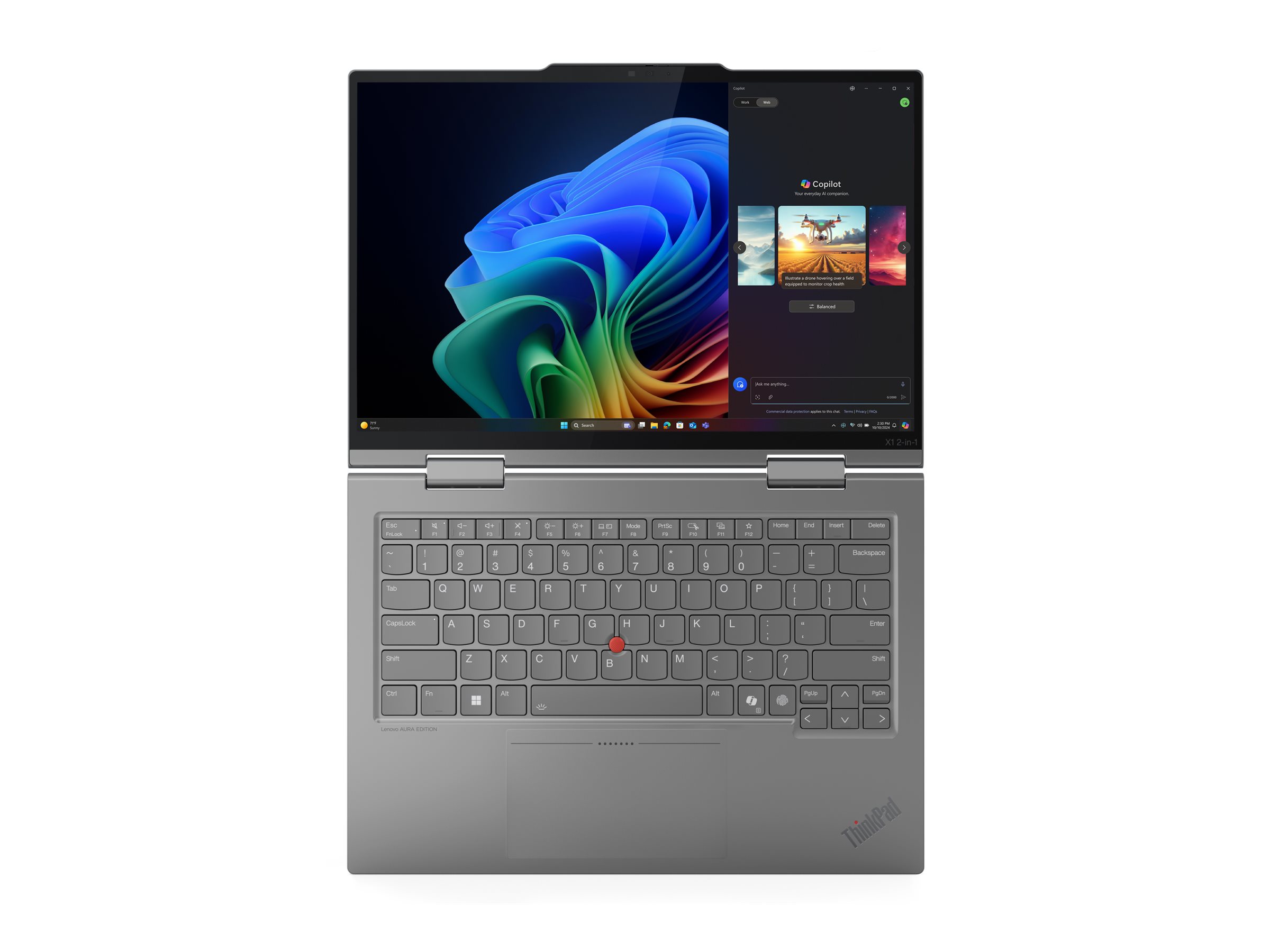 Notebook Lenovo ThinkPad X1 2-in-1 G10 Core Ultra 7 268V
