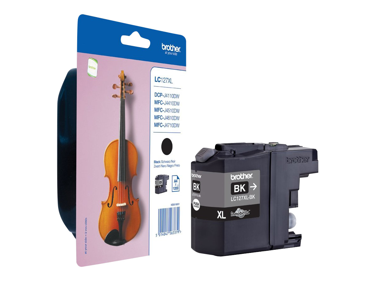 Tinte Brother LC-127XL-BK schwarz