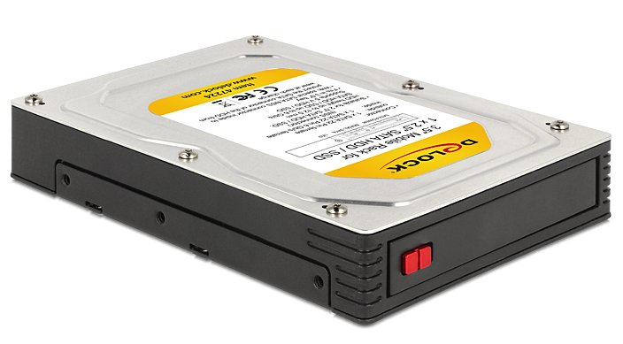 Einbaurahmen DeLock SSDCarrier Einbaukit 1x2,5 in 1x3,5-Zoll Einbaurahmen DeLock SSDCarrier Einbaukit 1x2,5 in 1x3,5-Zoll