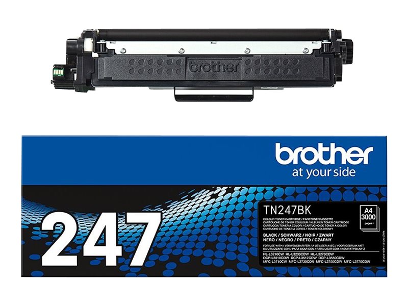 Toner Brother TN-247BK schwarz (3.000 Seiten n.ISO/IEC 19798)