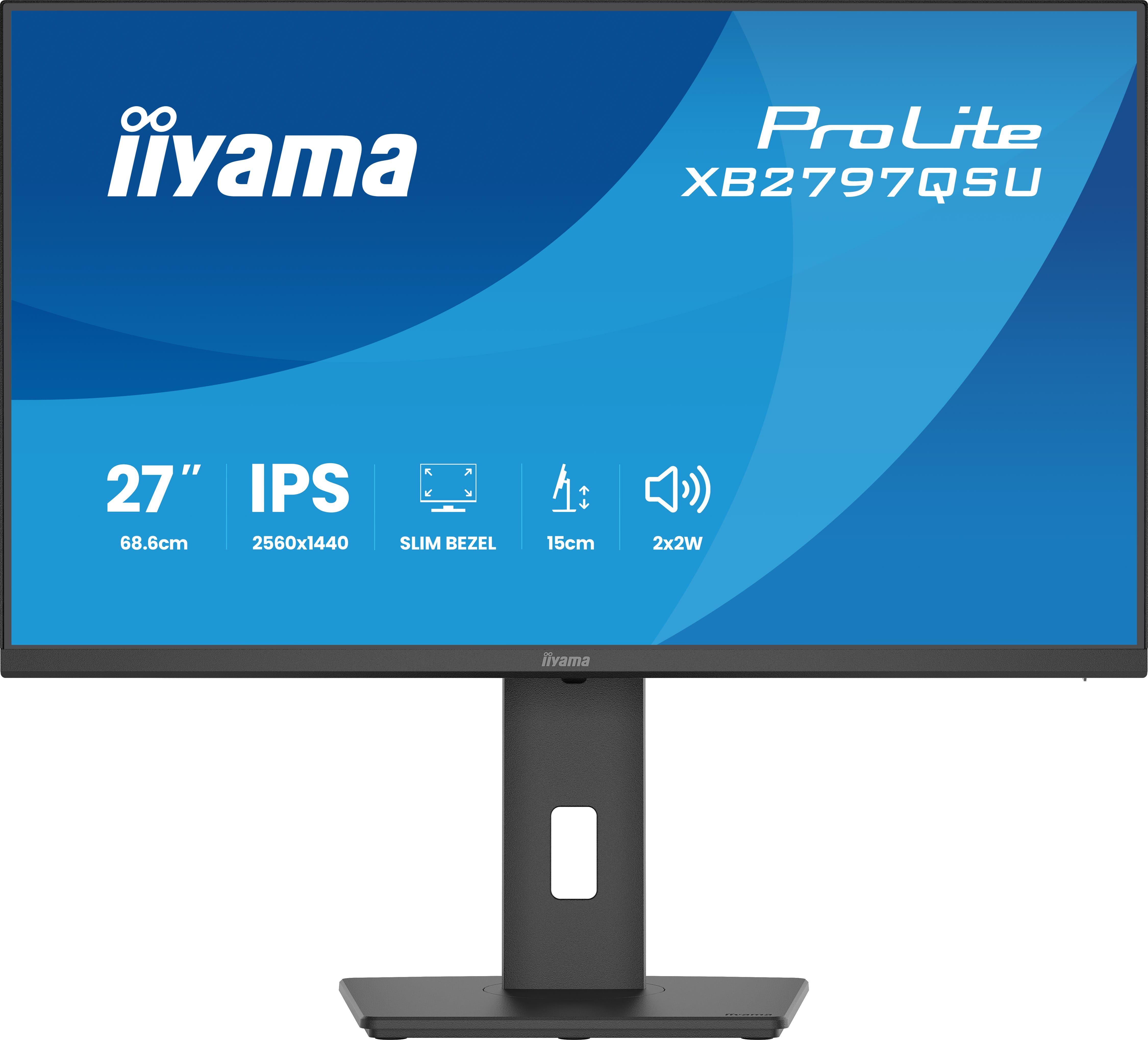 TFT-Monitor Iiyama ProLite XB2797QSU 68,58 (27-Zoll) WQHD