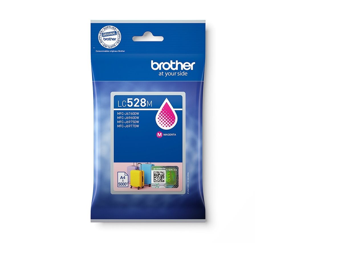 Tinte Brother LC-528XL-M magenta