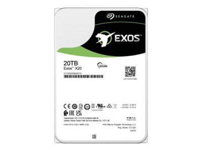 Festplatte Seagate Exos X20 Enterprise 3,5-Zoll SATA 20TB Festplatte Seagate Exos X20 Enterprise 3,5-Zoll SATA 20TB