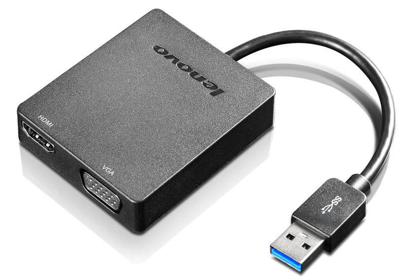 CAMPUS-Grafikadapter Lenovo USB3.2 Gen1 / VGA/HDMI