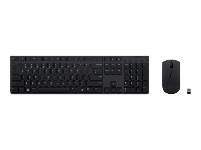 Tastaturset Lenovo Professiona Wireless RechargeableCombo USB