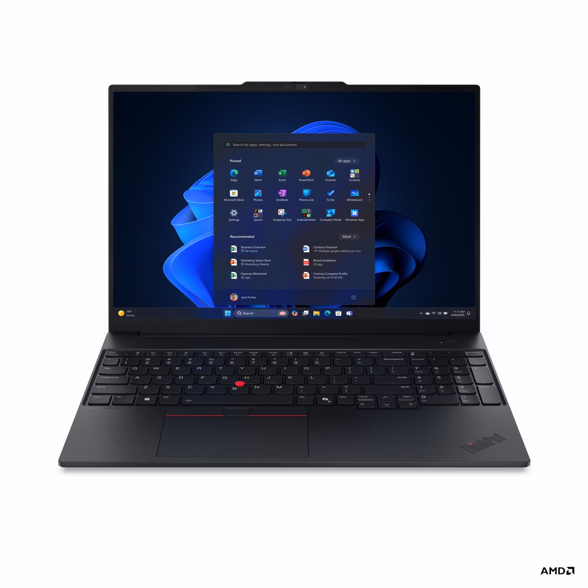 Notebook Lenovo ThinkPad E16 G4 AMD Ryzen AI 7 445